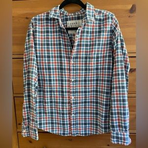 Frank & Eileen Plaid Button Up Shirt, Sz XL